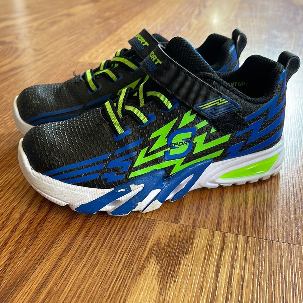 Toddler Boys' S Sport By Skechers Ottis
Performance Sneakers - Black/Blue 12